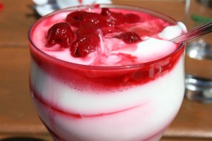 Dessert - Yogurt e Lamponi